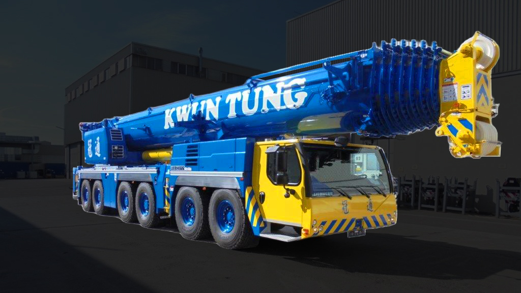 300噸吊機 LTM1300-6.3 Bver
